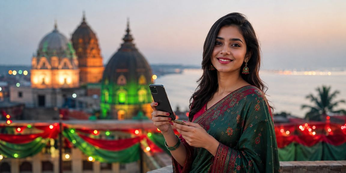 বাংলাদেশে মোবাইল পেমেন্ট ব্যবস্থার ছবি, বিকাশ লোগোসহ